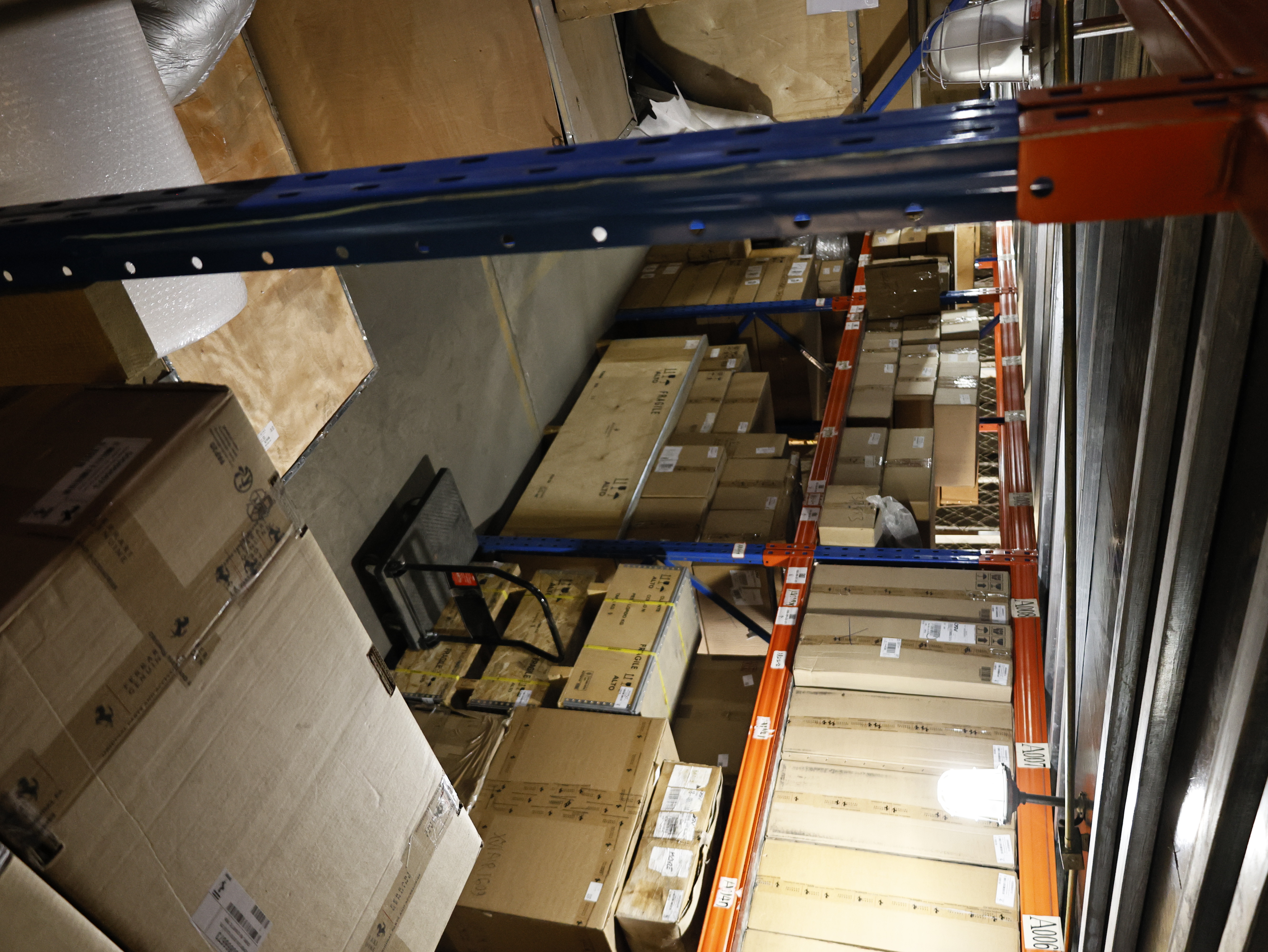 Parts ready for sourcing